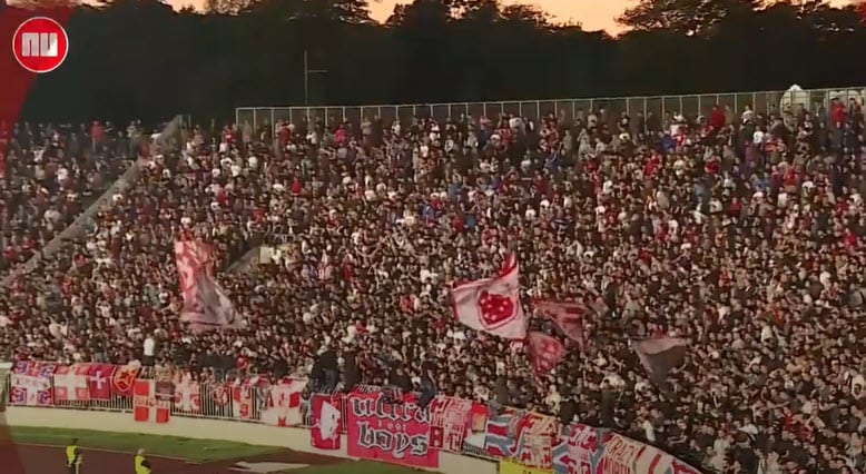 10 juni Partizan-Rode Ster Belgrado 25.000 toeschouwers - 7410