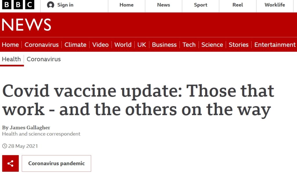 De ontwikkelingen rondom het Covid-19 vaccin (BBC) - 34554