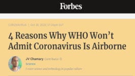 4 redenen waarom WHO niet erkent dat het virus via de lucht gaat - 12476