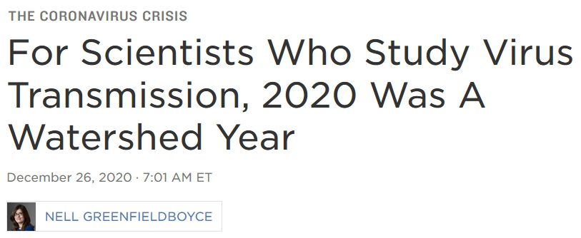 Voor virus wetenschappers was 2020 een doorbrekend jaar - 34717