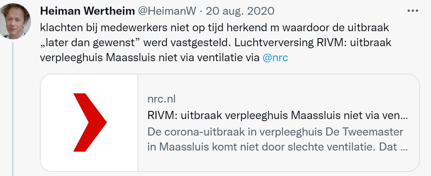 WOB-documenten over uitbraak in Maassluis laten zien: “dood door schuld van RIVM en GGD-Rotterdam” - 42416