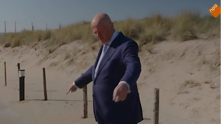 Zo krankzinnig was het (1,5 meter op het strand) - 105737