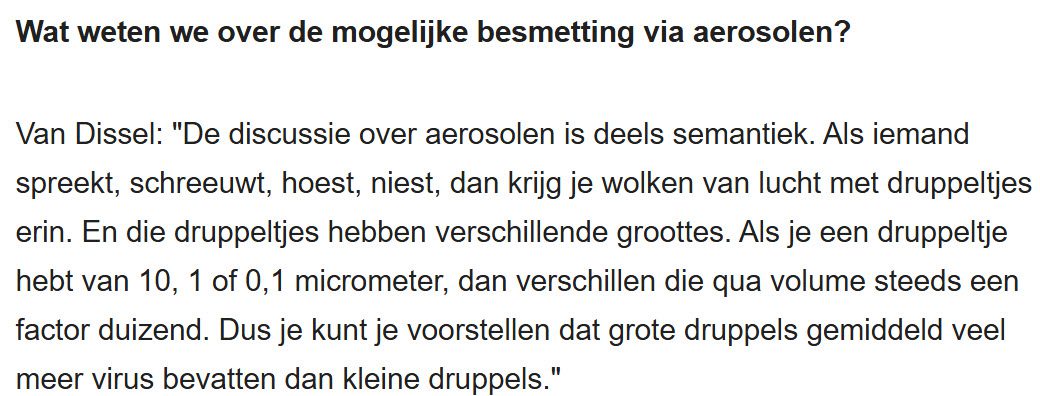 Corona-enquête toont dat medici nog steeds niet snappen hoe het virus zich verspreidt (deel 1) - 117367
