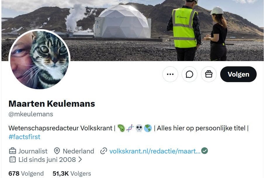 Klacht bij de Raad voor Journalistiek tegen Maarten Keulemans - 118379 Klacht bij de Raad voor Journalistiek tegen Maarten Keulemans - 118379