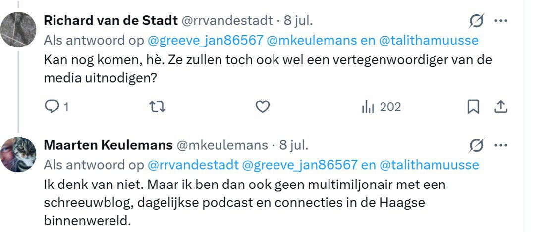 Klacht bij de Raad voor Journalistie tegen Maarten Keulemans - 118375 Klacht bij de Raad voor Journalistie tegen Maarten Keulemans - 118375