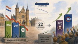 Regeringscoalitie nog maar 47 zetels over van de 66 - 118638