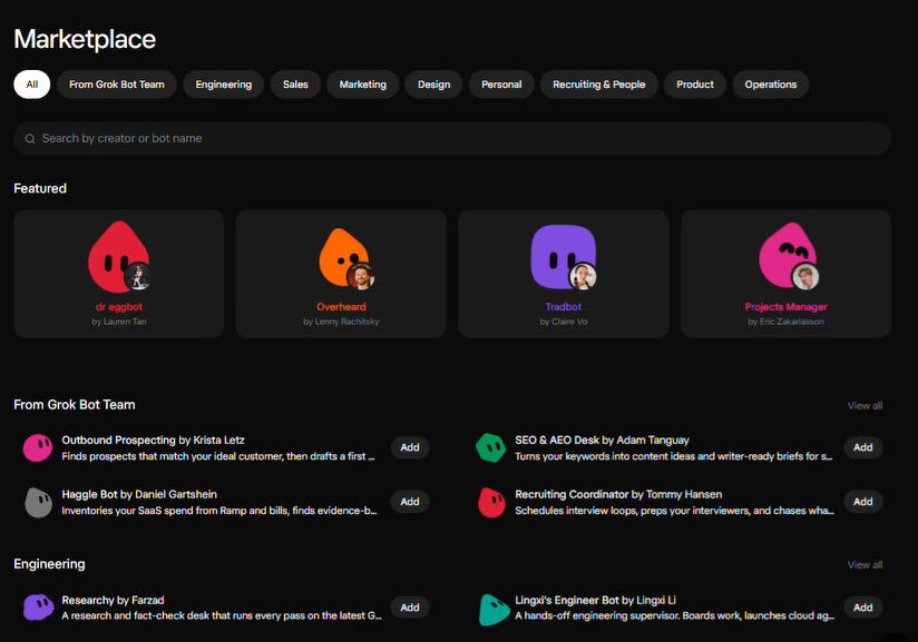 Nieuwe revolutionaire AI-tool Grok Bot - 120355 Nieuwe revolutionaire AI-tool Grok Bot - 120355